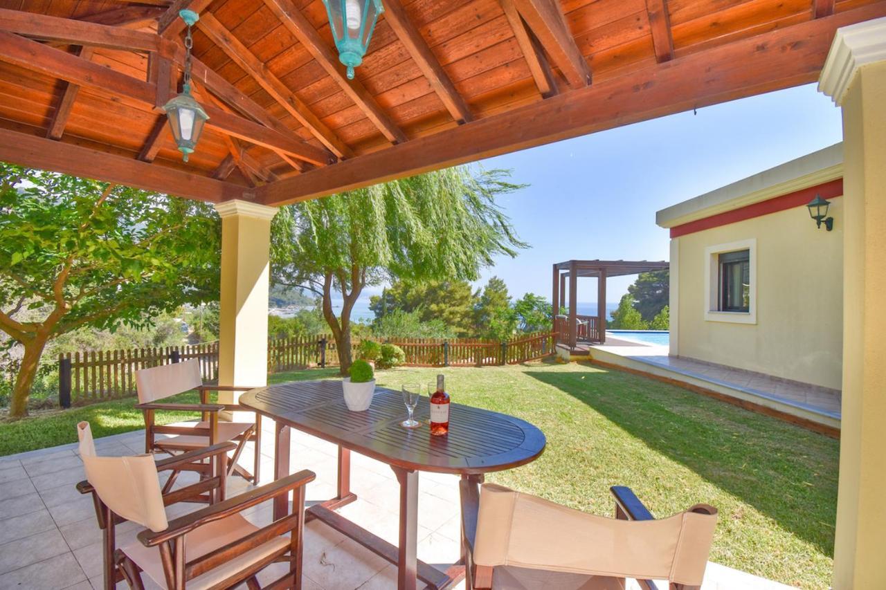 Corfu Resorts Villas Pelekas Eksteriør bilde