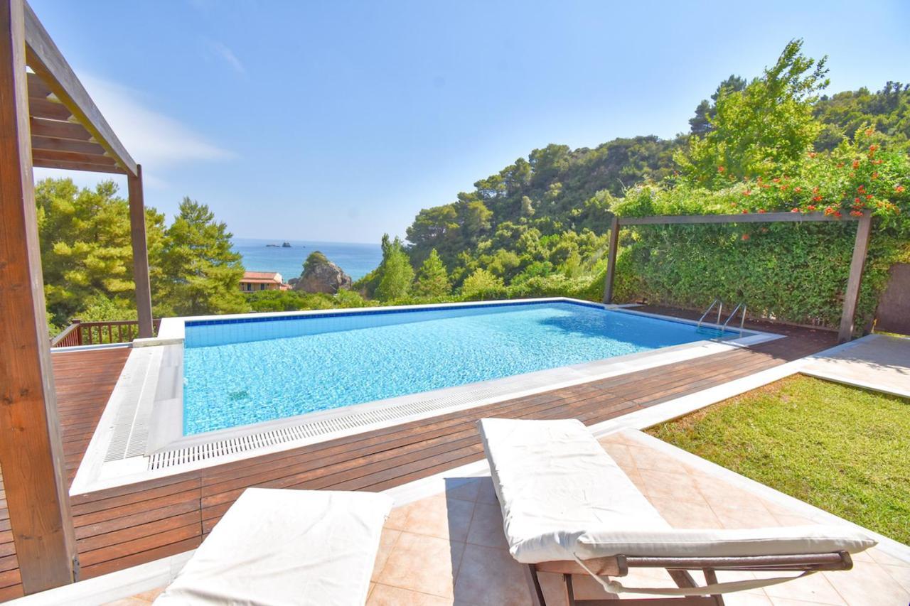 Corfu Resorts Villas Pelekas Eksteriør bilde