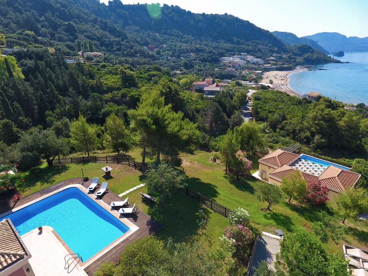 Corfu Resorts Villas Pelekas Eksteriør bilde