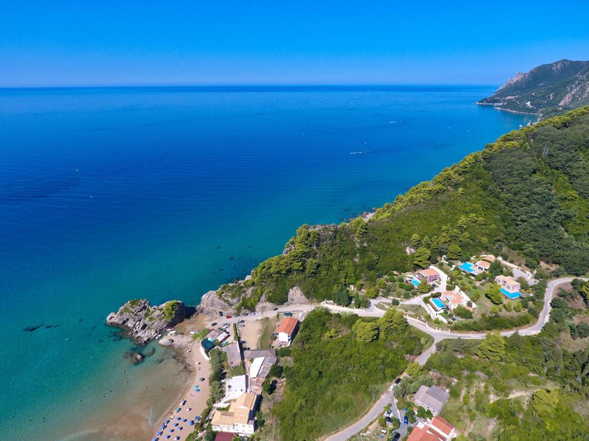 Corfu Resorts Villas Pelekas Eksteriør bilde