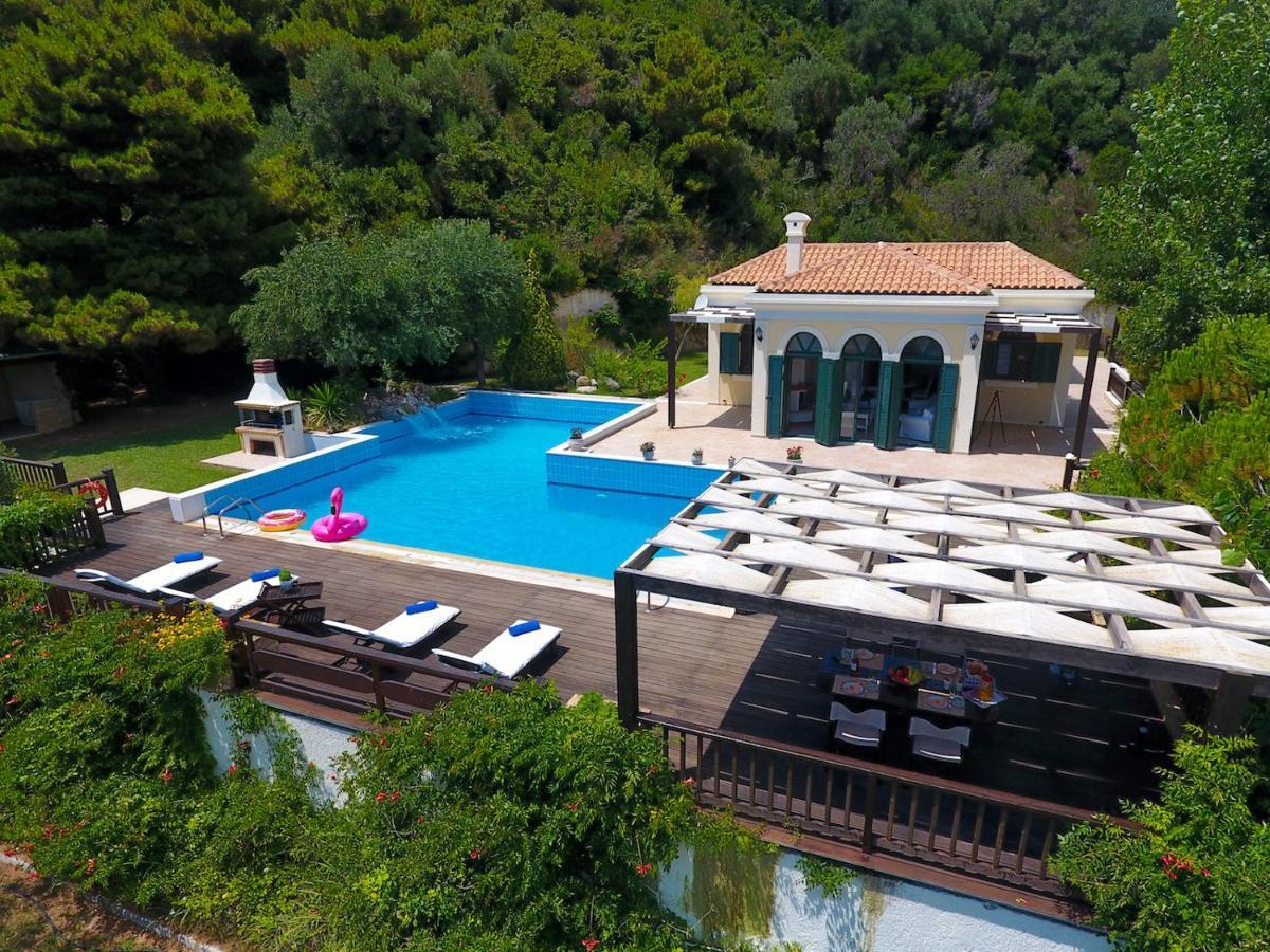 Corfu Resorts Villas Pelekas Eksteriør bilde