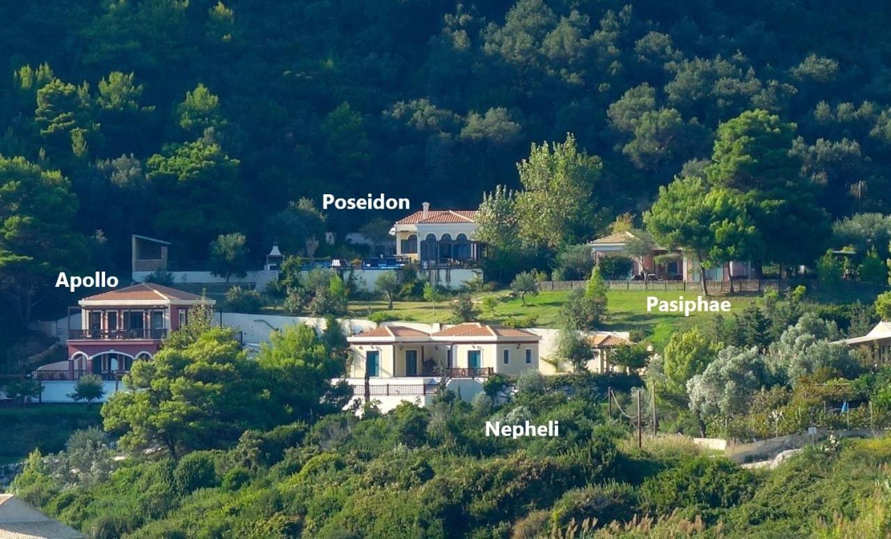 Corfu Resorts Villas Pelekas Eksteriør bilde