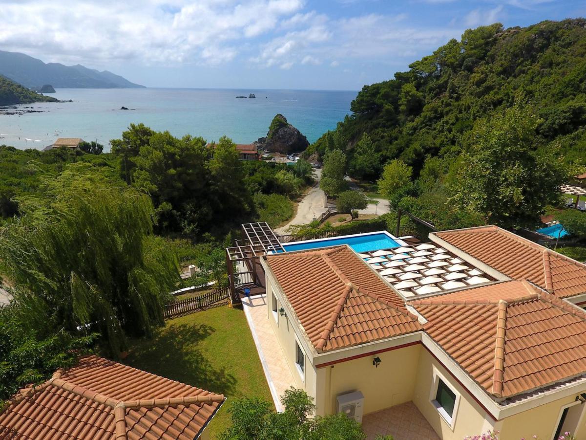 Corfu Resorts Villas Pelekas Eksteriør bilde