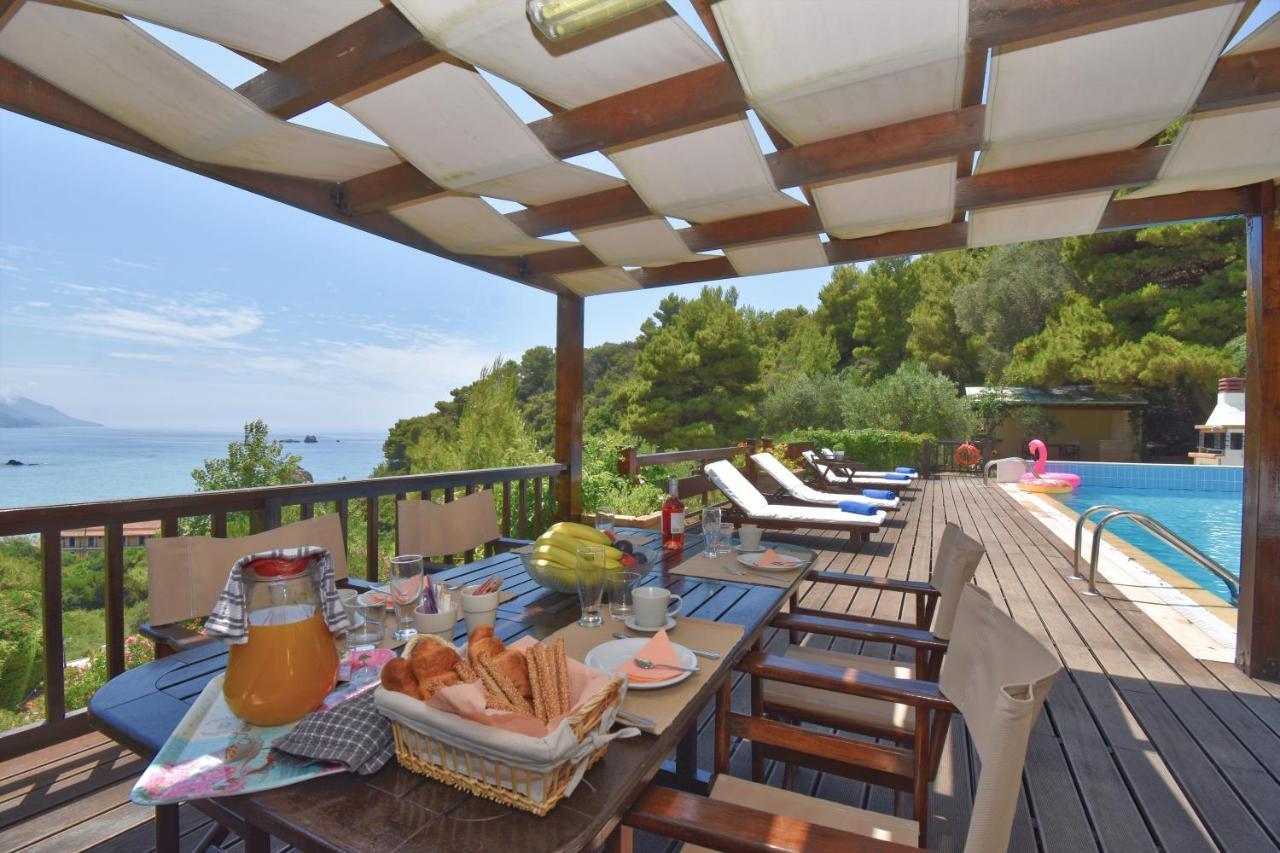 Corfu Resorts Villas Pelekas Eksteriør bilde